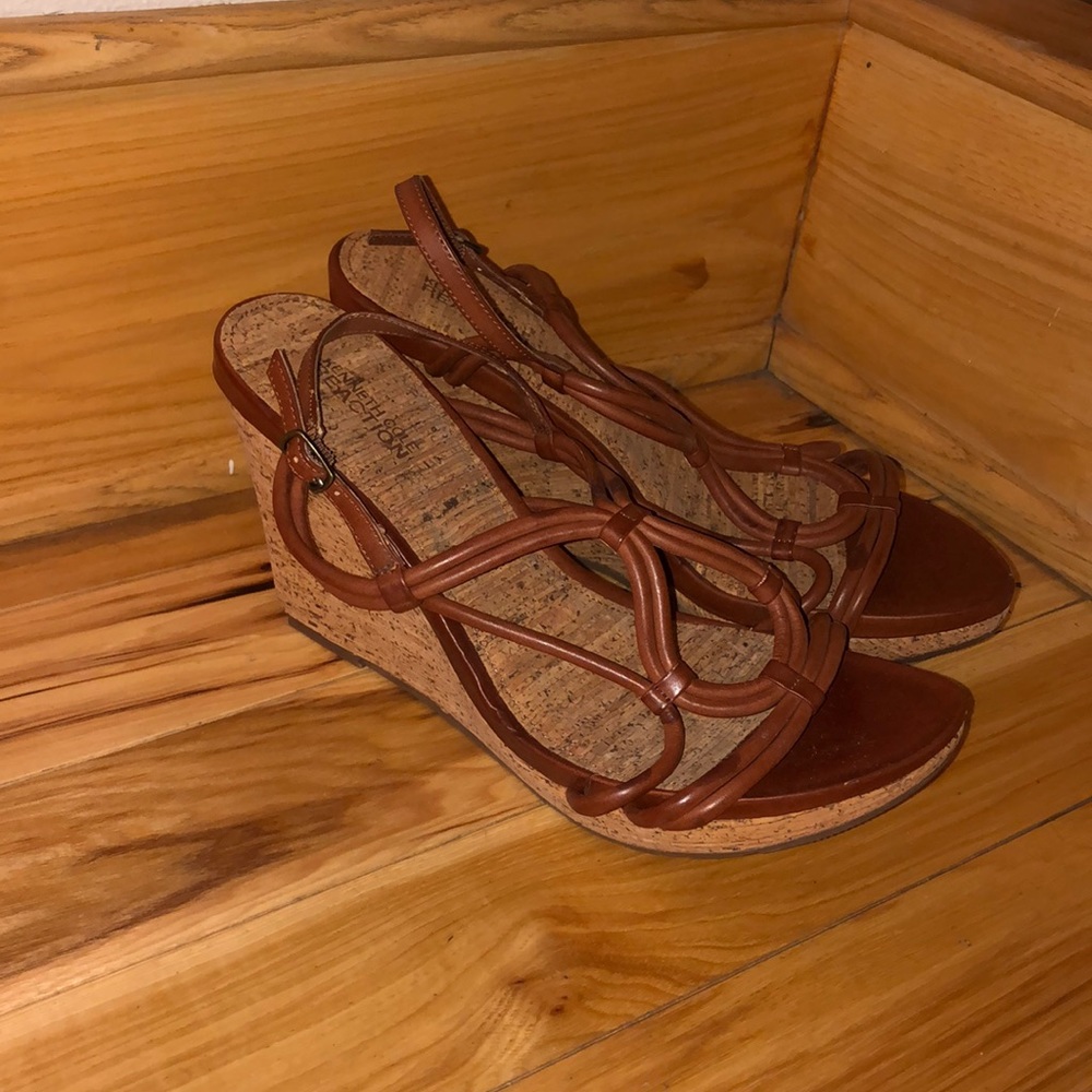 Super cute strappy wedge!